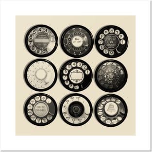 Rotary Dial Collection Posters and Art